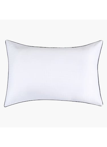 Box Oxford Pillow Cotton White 75x50cm