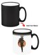 Color Changing Heat Sensitive Ceramic Mug, Image Revealed When HOT Liquid is Added! aries