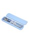 Spoon Fork Portable Flatware Set Silver 22.5x2.8x5cm