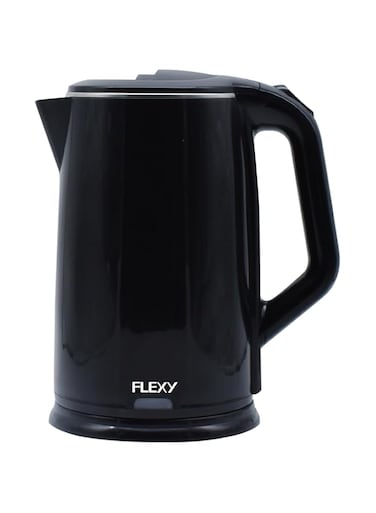 FLEXY&reg; 2.2L 1500W Electric Kettle Stainless Steel Water Boiler   Portable Pot, Instant Water Heater, Tea Maker   Auto Shut-Off, Boil-Dry Protection, 360&deg; Swivel Base   Cool Handle