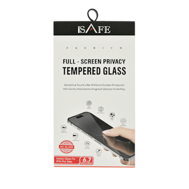 ISAFE HD GLASS SCREEN GUARD IPHONE 14 PRO MAX MATTE PRIVACY