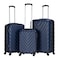 VIPTOUR ABS Hardside 3Pcs Trolley Luggage Set Spinner Wheels With Number Lock 20/24/28 Inches, VT-A391