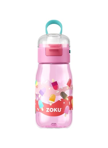 Zoku Kids Flip Gulp Bottle 475ml - Pops