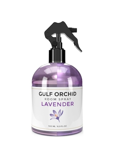 Gulf Orchid Lavender Room Spray Air Freshener perfect for home and office 500 ml
