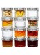 KASTWAVE 4 Oz Mason Jars Glass Mini Canning Jelly Jars with Airtight Regular Mouth Lids &amp; Band, Quilted Crystal Jars for Jams, Spice, Food Storage, Wedding/Shower Favors, Preserves, Drinking-12 Pack