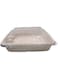 SNH Packing SNH ECO Friendly Bagasse Rectangular Beige Bowls 1000ML With Lid - Restaurant Carryout Lunch Meal Takeout Storage Food Service - 25 Pieces.