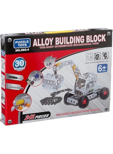 Mekano game 30 shape 242 pieces