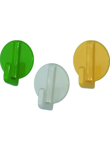 Robustline Multipurpose Wall Mounted Adhesive Coat Hook for Clothes, Coats, Hats, Belts, Towels (4)