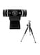 Logitech C922 Pro Stream Webcam, HD 1080p/30fps or HD 720p/60fps Hyperfast Streaming, Stereo Audio, HD light correction, Autofocus, For YouTube, Twitch, XSplit, PC/Mac/Laptop/Macbook/Tablet - Black