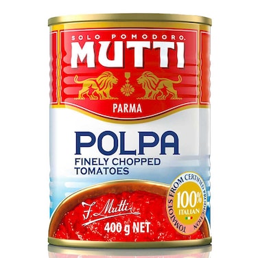 Mutti Polpa Finely Chopped Tomato Pulp, 400g