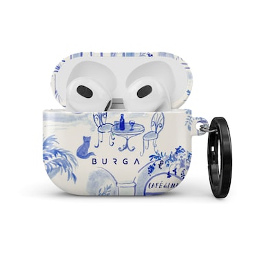 Burga AirPods 3 Sobremesa Protective Elegant Case For Apple AirPods, Cover Charging LED Visible, Scratch-Resistant, Shockproof Case