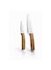 2-Piece GERMAX Knife Set with Wood Handle