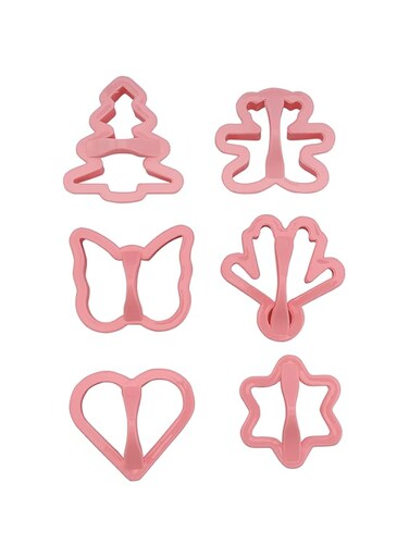Royalford Biscuit moulds, 6pcs mould for baking biscuit, rf10959   cookie cutters for children   baking tools for the kitchen   6pcs different shape mould