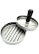 Dubai Gallery Burger Patty Grilling Mould Silver/Black