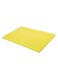 Inox Professional Heavy Duty High-Density Polyethylene Cutting Board - 60 x 40 x 2cm Yellow
