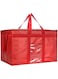 yongzhenlite XXXL Insulated Cooler Bag Reusable Grocery Shopping Bag with Zipper Closure,Keep Food Hot or Cold,Ideal for Catering,Instacart,Grocery Transport,Black Color