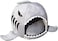 SKEIDO L Size grey warm Soft Dog House Pet Sleeping Bag Shark Dog Kennel Cat House