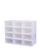 Cool Baby Transparent Foldable Shoe Box Storage Box Men&#39;s Sneaker Box Stackable Shoe Box Storage Box Suitable for Men&#39;s Sizes 12-Pack (White)