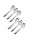 BLACKSTONE Table Spoon Classic Cutlery, Set of 6 Pc, Food-Grade Stainless Steel Table Spoon Mirror Polished, Use for Home, Kitchen Classic GF9011 (Table Spoon)