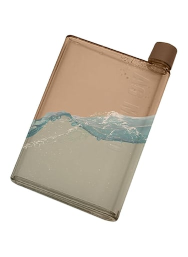 Flat Bottle,Portable Flat Water Bottles for Travel - Reusable Slim BPA Bottle for School Gym Cycling Hiking Travel Dining