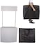 Marketing Promo Table Sales Counter Top for Store and Exhibition - White Plain