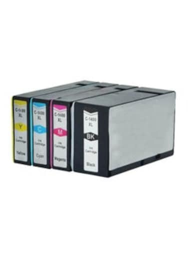 4-Piece Maxify 1400XL Ink Cartridge Set Multicolour