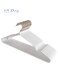 10 Pcs Non-Slip Plastic Clothes Hangers - Dip Molded Finish, No Slip No Mark, Space Saving for Wardrobe, Shirts, Dresses &amp; Abayas