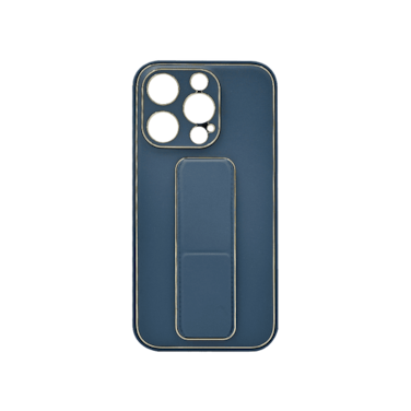 MY CHOICE LEATHER GRIP COVER IPHONE 15 PRO BLUE