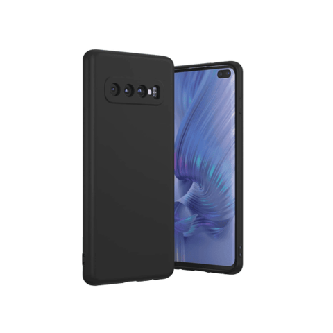 M SILICONE CASE GALAXY S10 PLUS BLACK