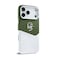 F3 iPhone 17 Pro Max Leather Case &ndash; Durable Hard Slim Cover Green/White