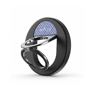 iSafe Phone Ring Holder &ndash; Strong Adhesive 360&deg; Mobile Finger Grip Stand, Strong Adhesive, Magnetic Compatible&ndash; Moonrise
