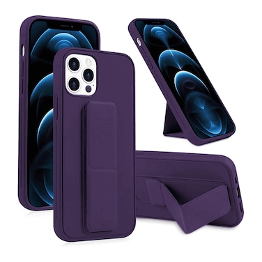 BACK COVER MAGNETIC GRIP CASE IPHONE 14 PRO MAX PURPLE