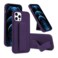 BACK COVER MAGNETIC GRIP CASE IPHONE 14 PRO MAX PURPLE