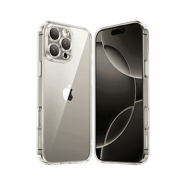EOURO TRANSPARENT SILICONE CASE IPHONE 16 PRO