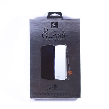 جراب مغناطيسي ايفون 8 بلس اسود[WK MAGNETIC GLASS CASE IPHONE8 PLUS BLACK]