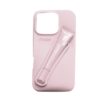 RHODE LIPSTICK SILICONE CASE IPHONE 16 PINK