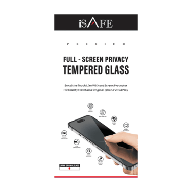 ISAFE HD GLASS SCREEN GUARD IPHONE 14 PRO MAX PRIVACY