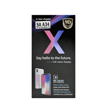 TEMPERED GLASS SCREEN PROTECTOR GALAXY A34 FULL