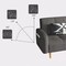 Karnak 2 Seater Sofa, Upholstered Couch for Living Room - Grey