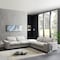 Karnak Overstuffed 5-Seater Linen L-Shape Corner Sofa - Beige