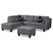 Karnak Catriona 5-Seater Polyester L-Shape Sofa