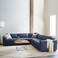 Karnak Aliana 5-Seater Linen L-Shape Sofa - Independence