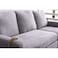 Karnak Bobkona 4-Seater Polyester L-Shape Sofa - Light Grey