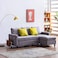 Karnak Bobkona 4-Seater Polyester L-Shape Sofa - Light Grey