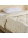 Box Microfibre Twin Comforter - Cream