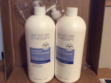 AVONmoisture therapy intensive healing &amp; repair body lotion 33.8 fl. oz. lot 2 bottles
