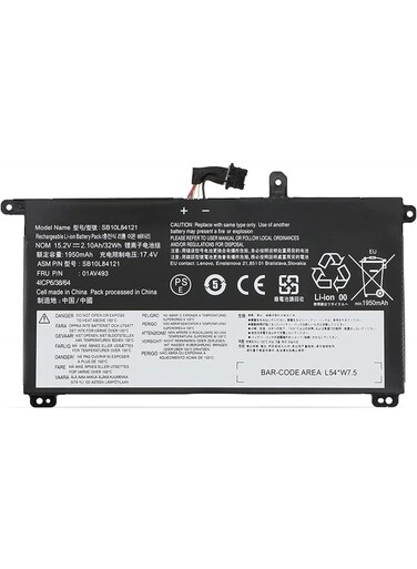 00UR891 01AV493 battery Compatible for Lenovo T570 T580 P51S P52S Series 00UR890 00UR892 SB10L84121 SB10L84122 SB10L84123