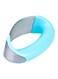 Steel Garlic Press Blue/Silver 11x5cm