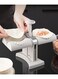 Skin Maker Molds, Household Double Head Automatic Dumpling Maker Ravioli Press Mold Making Tool