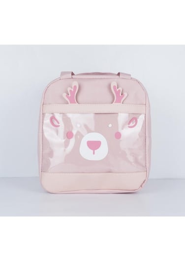 Lunch Bag Pink- Medium 14 cm x 23 cm x 24.5 cm